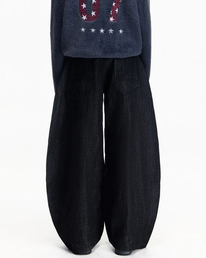 パンツ Peoplesense Black Raw Denim Peoplesense Black Raw Denim Jeans with Button Fly – peoplesense