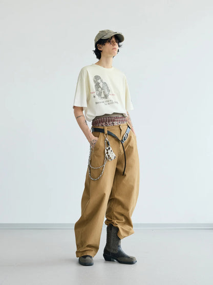 Peoplesense 'Love' Vintage Print T-shirt