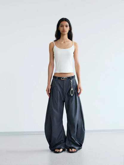 Peoplesense Balloon Pleated Trousers