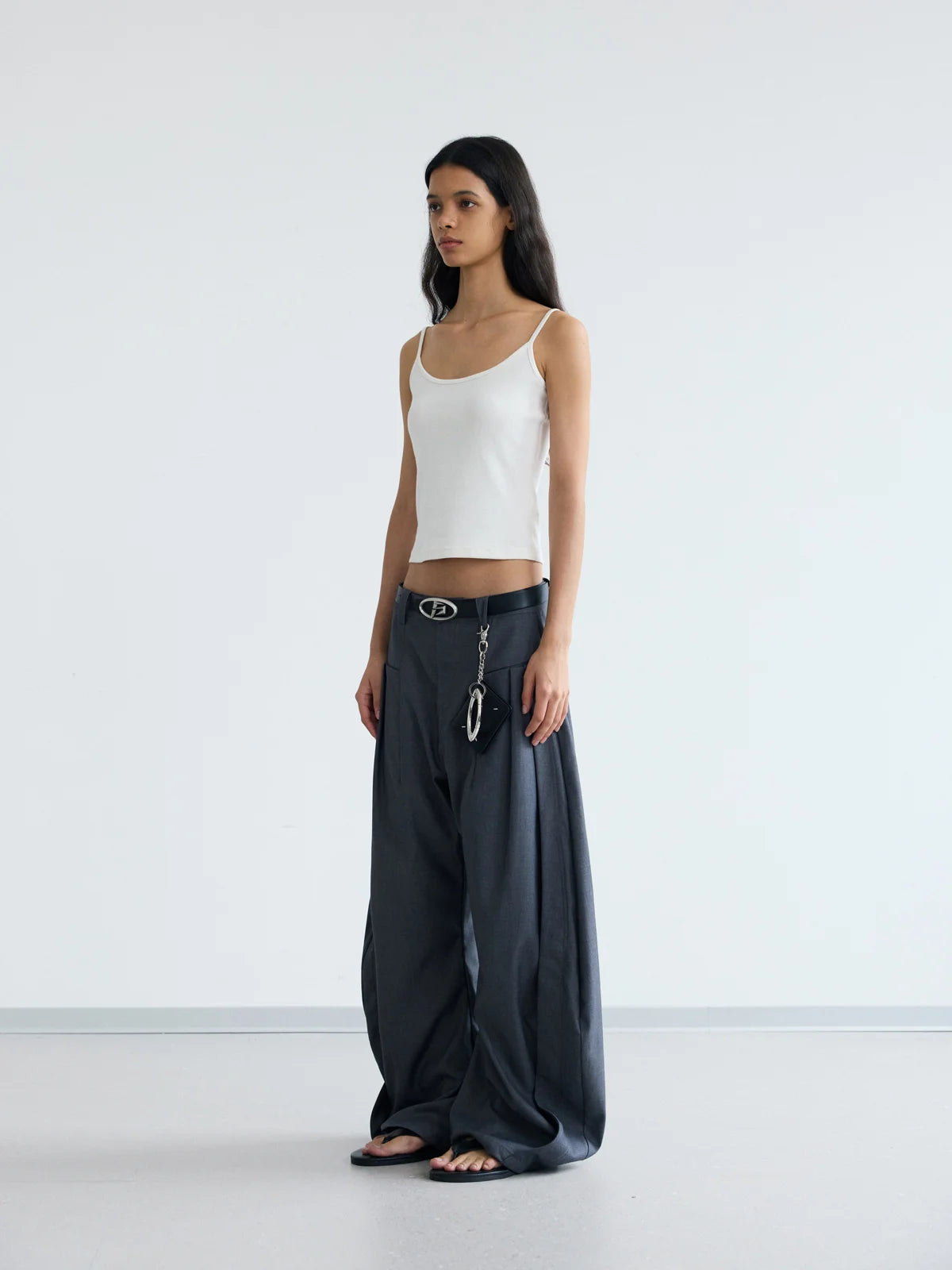 Peoplesense Balloon Pleated Trousers
