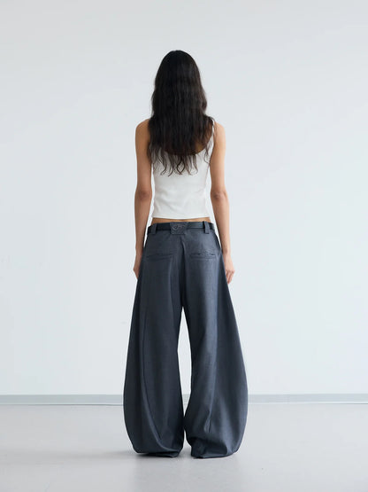 Peoplesense Balloon Pleated Trousers