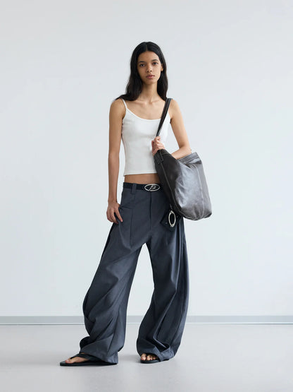 Peoplesense Balloon Pleated Trousers