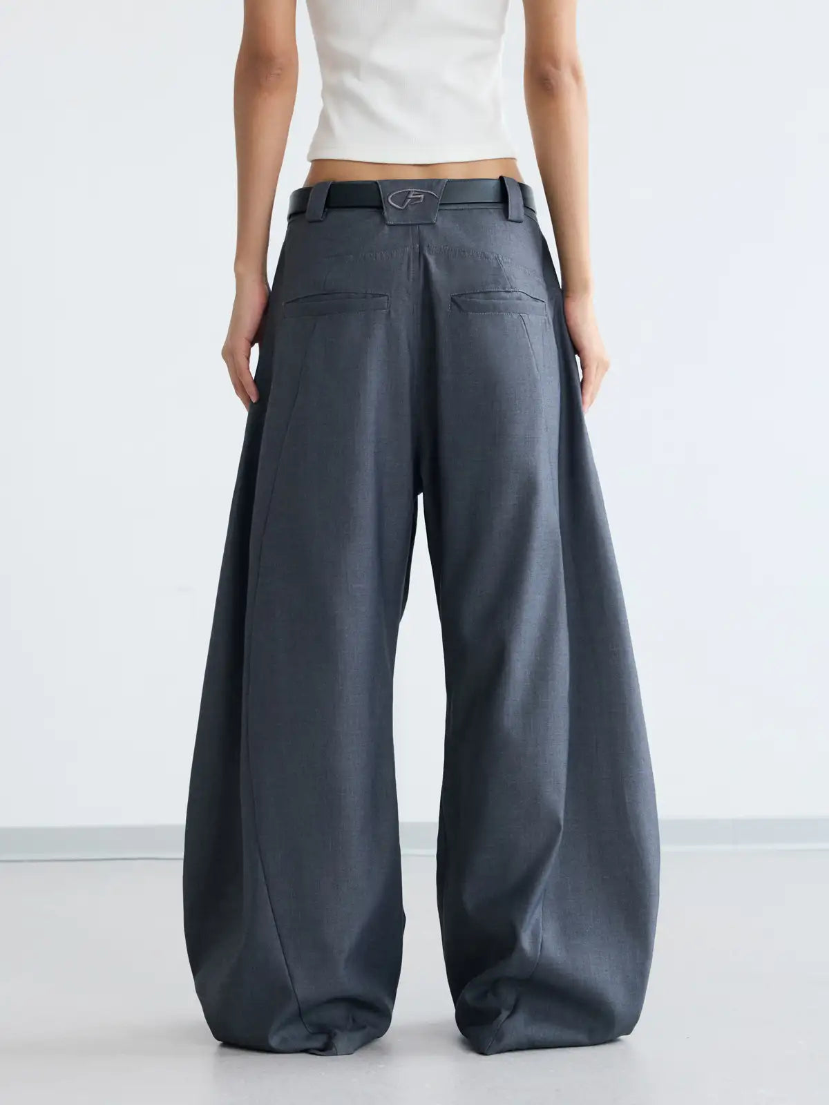 Peoplesense Balloon Pleated Trousers