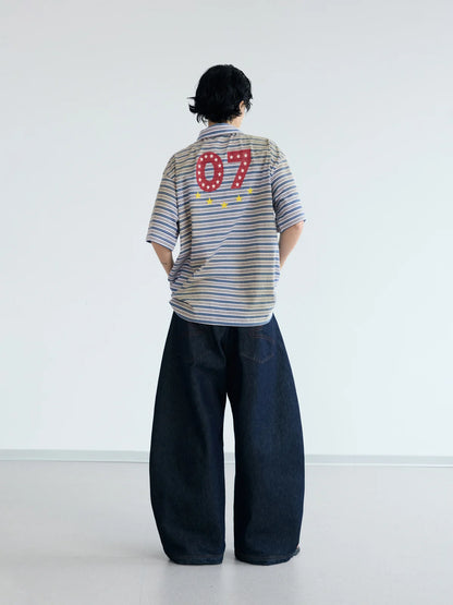 Peoplesense Dirty Washed Retro  Polo