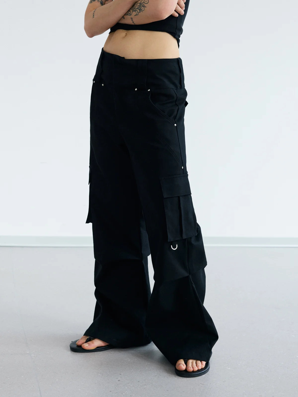 Peoplesense Double Belted Vintage Cargo Pants