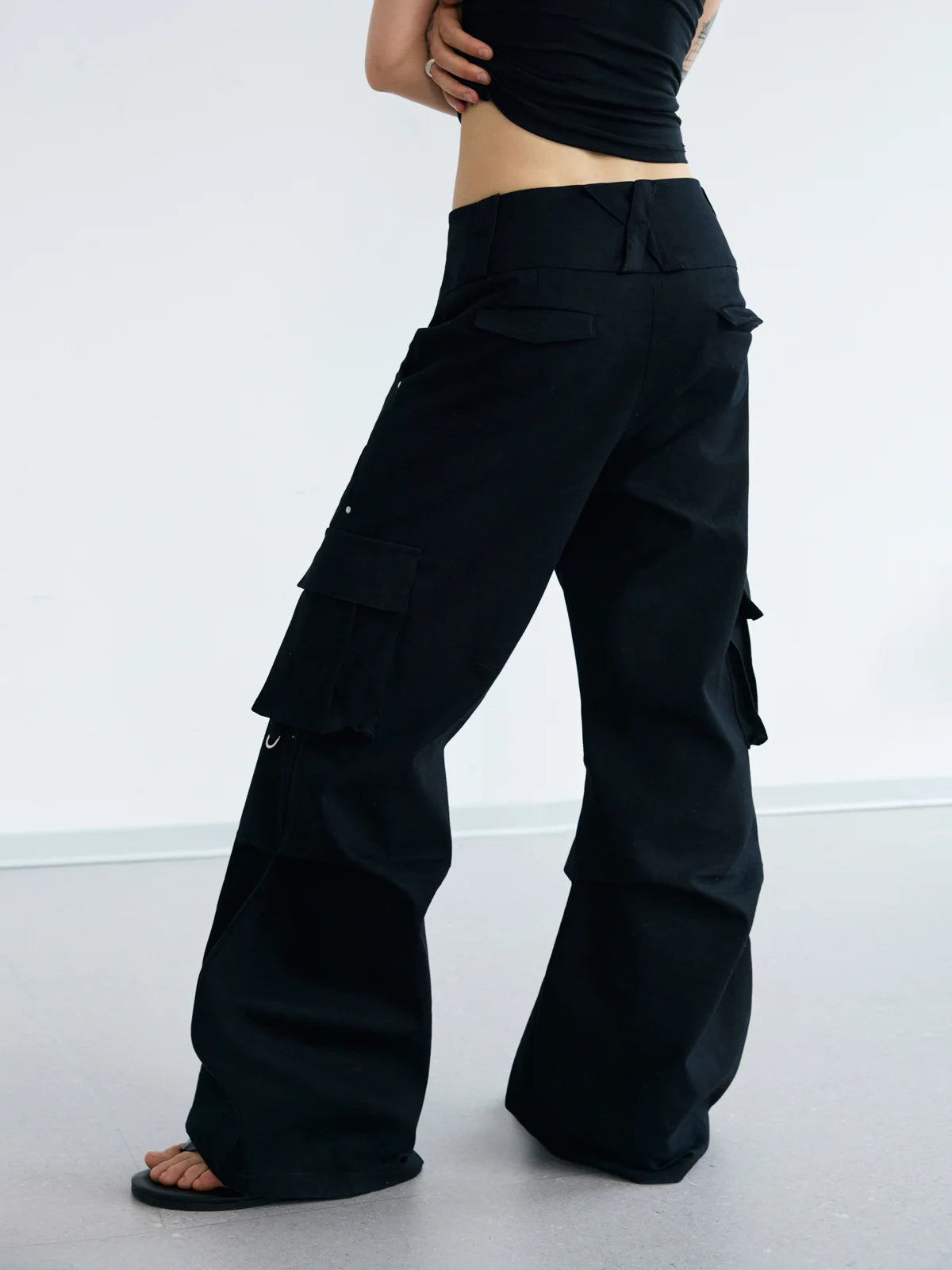Peoplesense Double Belted Vintage Cargo Pants