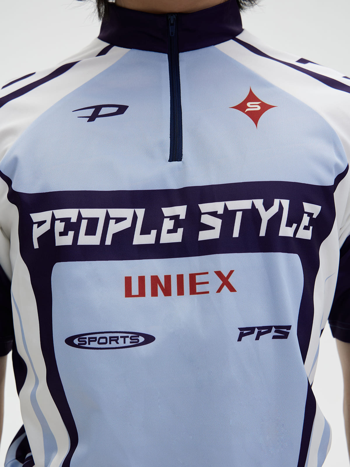 Cycling Jersey Blue