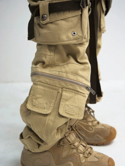 PeopleStyle Detachable Multi Pocket Cargo Pants