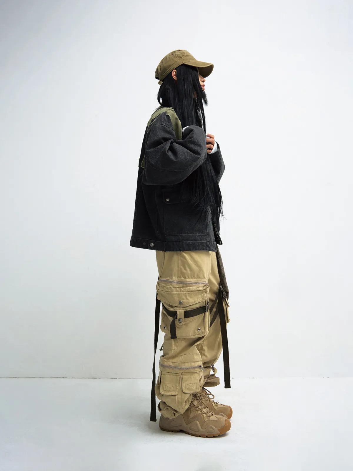 PeopleStyle Detachable Multi Pocket Cargo Pants