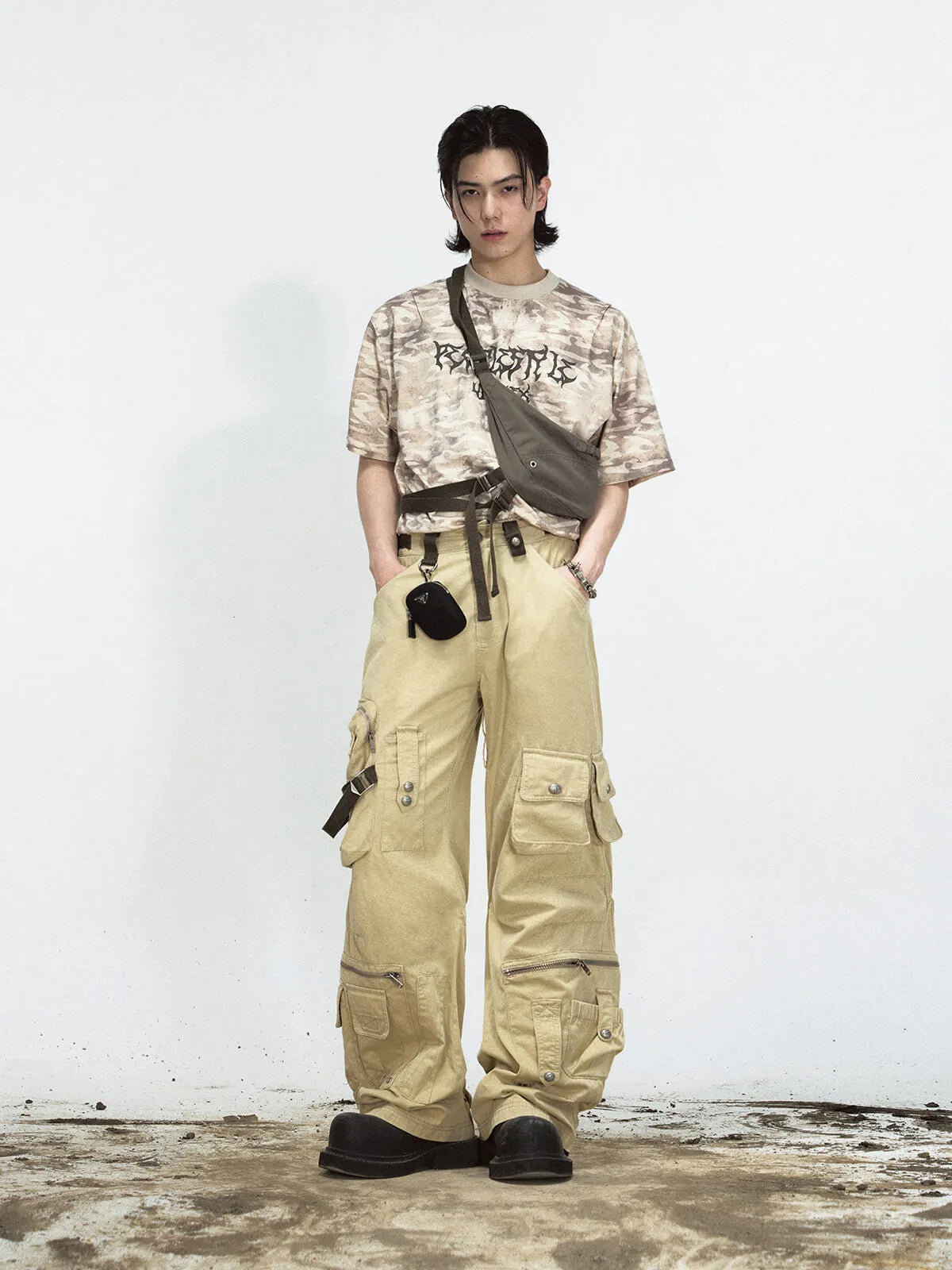 PeopleStyle Detachable Multi Pocket Cargo Pants