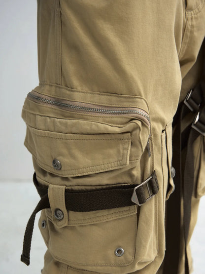 PeopleStyle Detachable Multi Pocket Cargo Pants