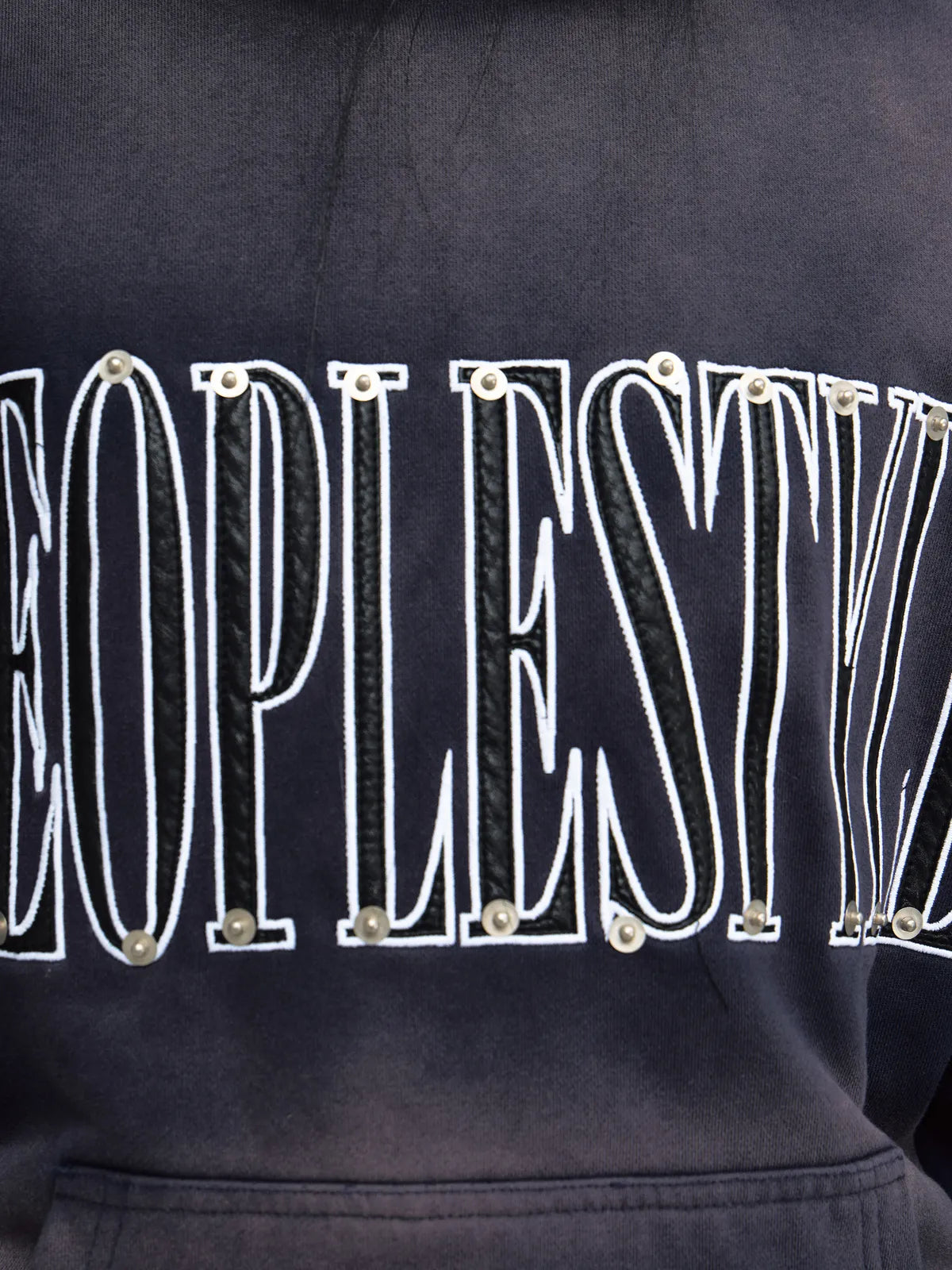 Peoplesense Detachable Embroidered Hoodie