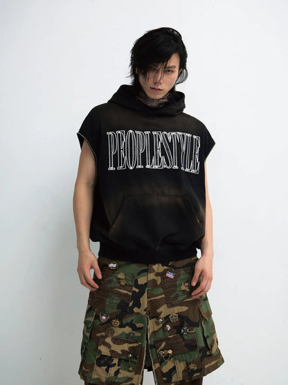 Peoplesense Detachable Embroidered Hoodie