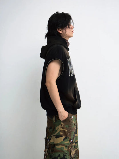 Peoplesense Detachable Embroidered Hoodie