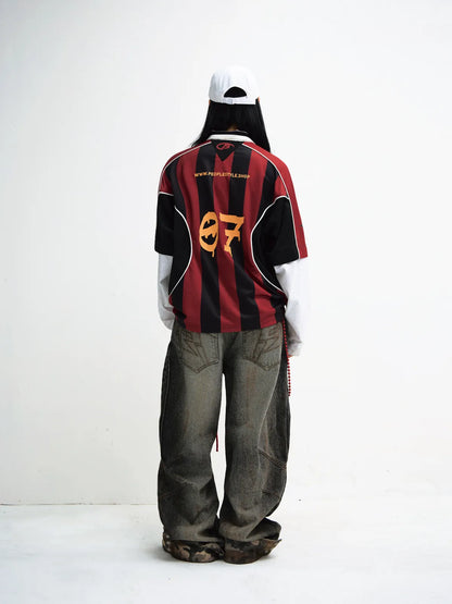Peoplesense Ripped Full Zip Face Mask Hoodie