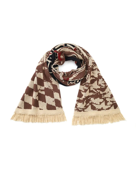 Peoplesense Racing Checkered Scarf
