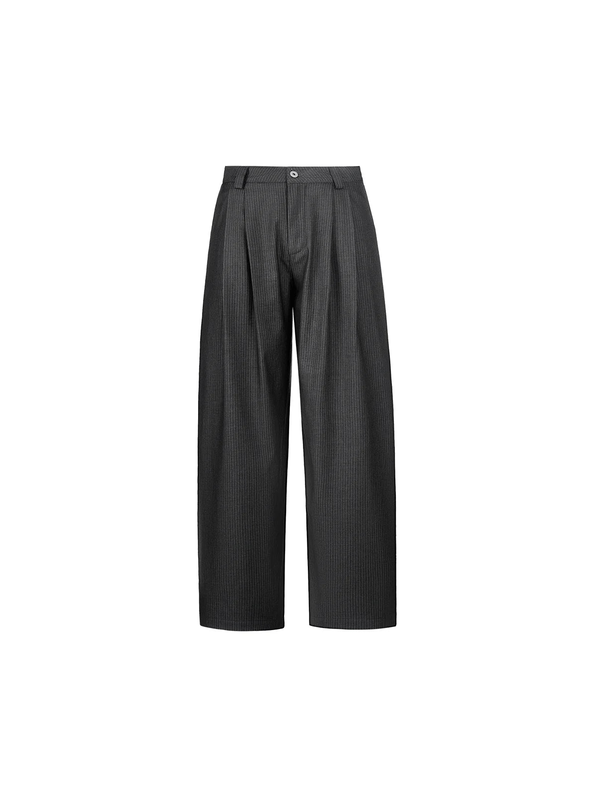 Peoplesense Pinstripe Pleated Trousers