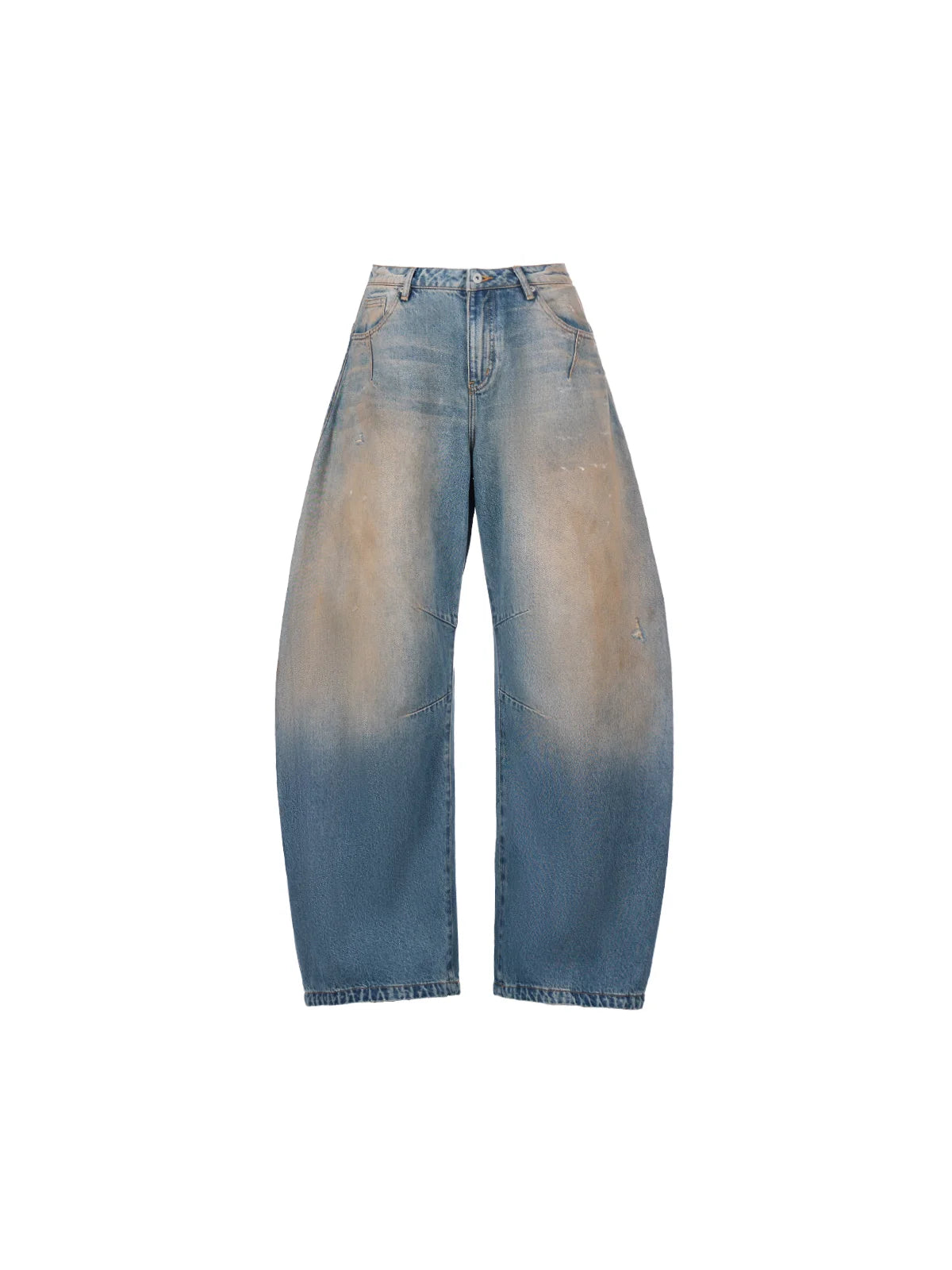 Peoplesense Mud Dyed Balloon Denim Jeans