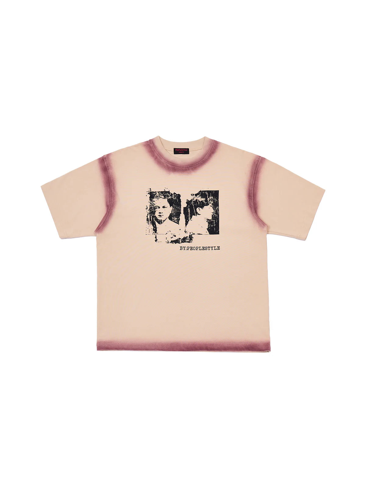 Peoplesense ‘Millions of you‘ Vintage Hand spray-painted T-shirt