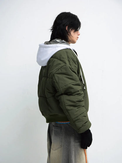PeopleStyle Reversible Checked Cotton Jacket
