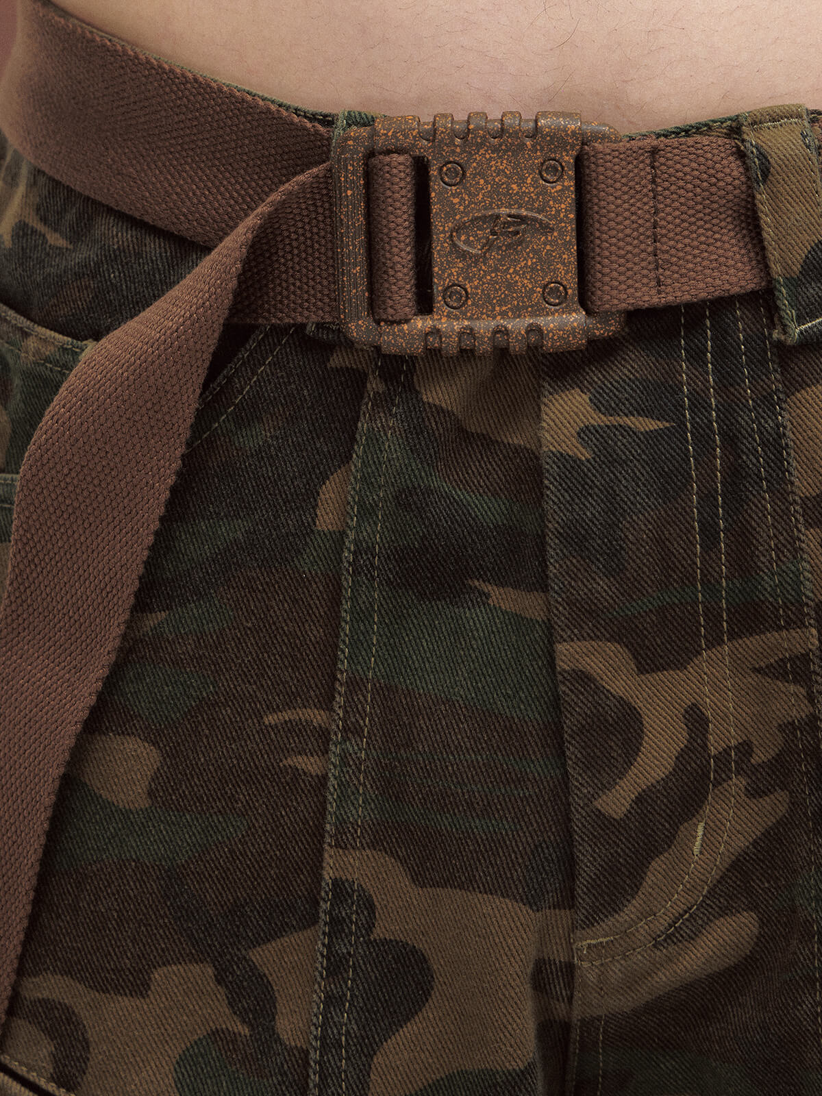 PeopleStyle Vintage Woven Canvas Belt