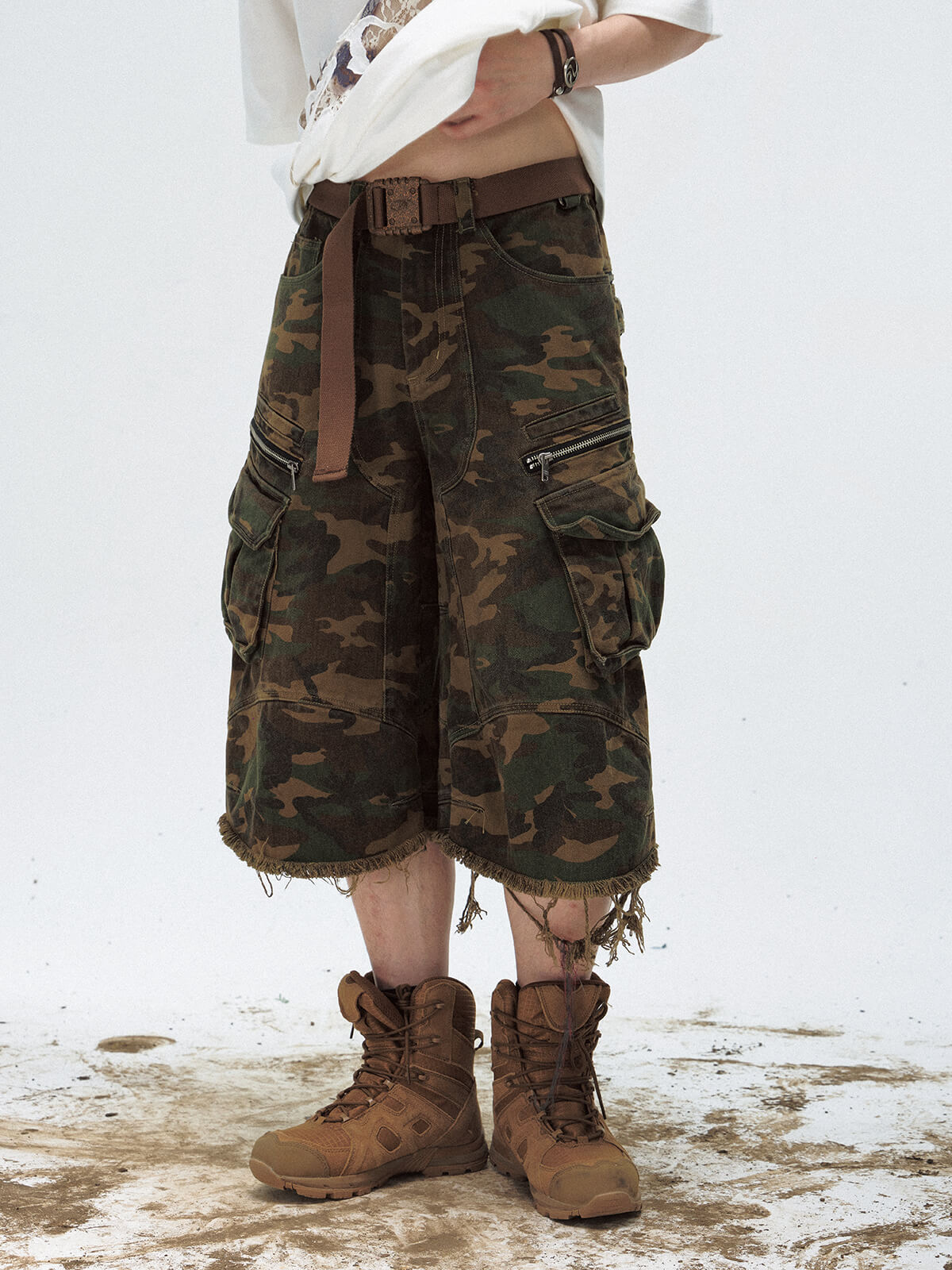 PeopleStyle Vintage Woven Canvas Belt
